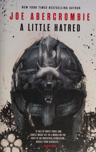 Book cover of A LITTLE HATRED by Joe Abercrombie