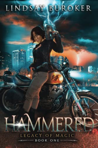 Book cover of HAMMERED by Lindsay Buroker
