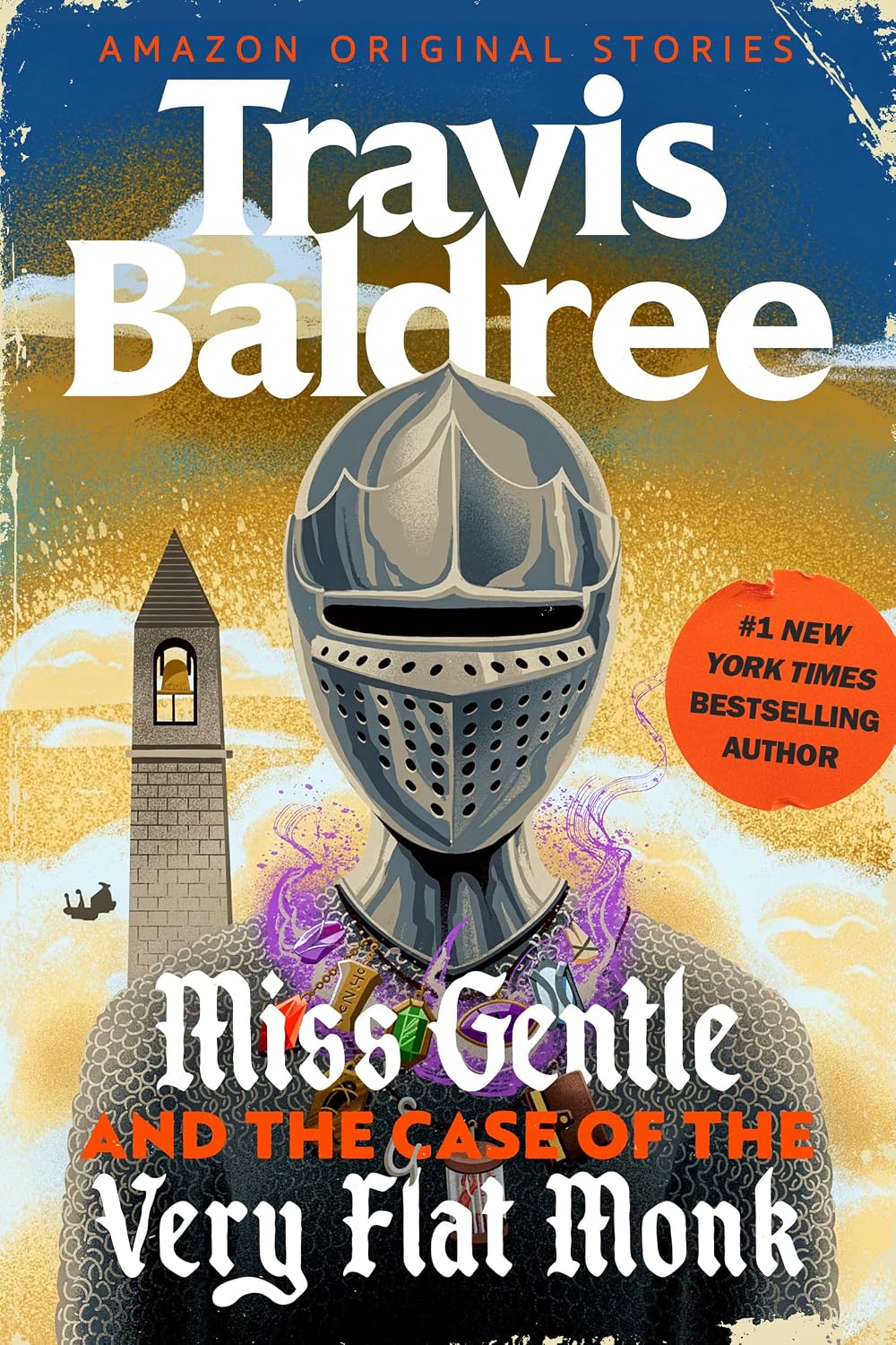 Book cover of Miss Gentle and the Case of the Very Flat Monk by Travis Baldree