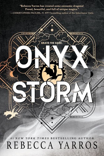 Book cover of ONYX STORM by Rebecca Yarros