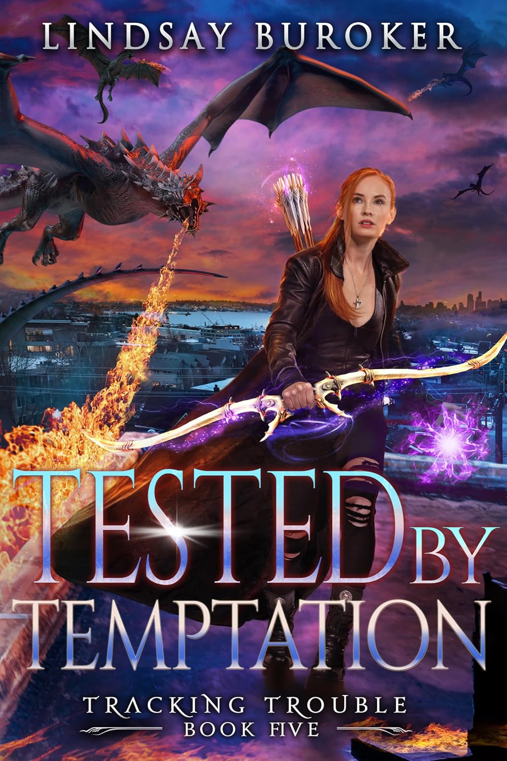 Book cover of TESTED BY TEMPTATION by Lindsay Buroker