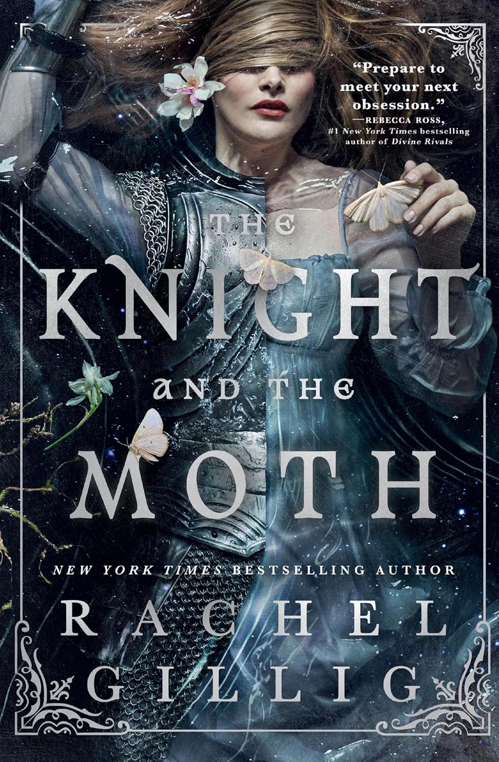 Book cover of THE KNIGHT AND THE MOTH by Rachel Gillig