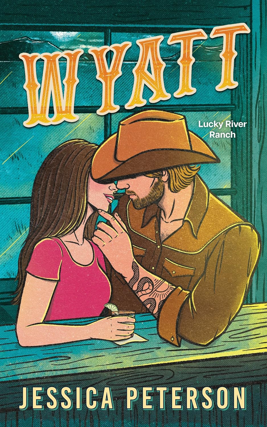 Book cover of WYATT (Lucky River Ranch #2) by Jessica Peterson